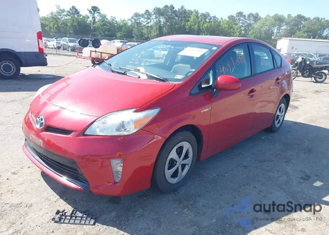 2012 Toyota Prius Three from USA, damaged, VIN JTDKN3DU0C5453552